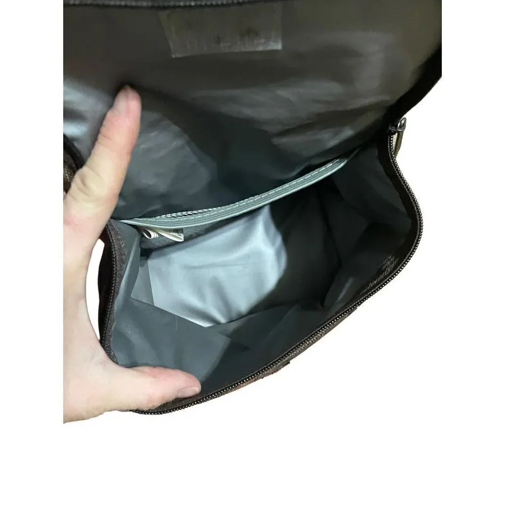 fit&fresh insulated camo brown lunch bag‎
